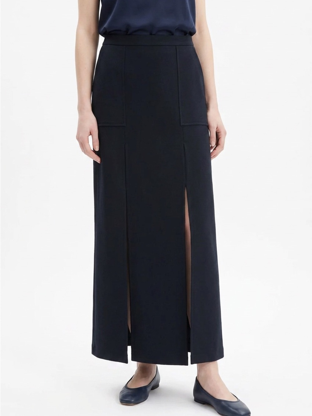 BCBGMaxAzria • Black Maxi Skirt